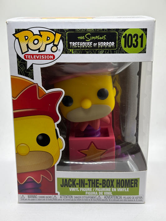 Funko POP! Television Simpsons #1031 Jack in the Box Homer Vinyl Figure