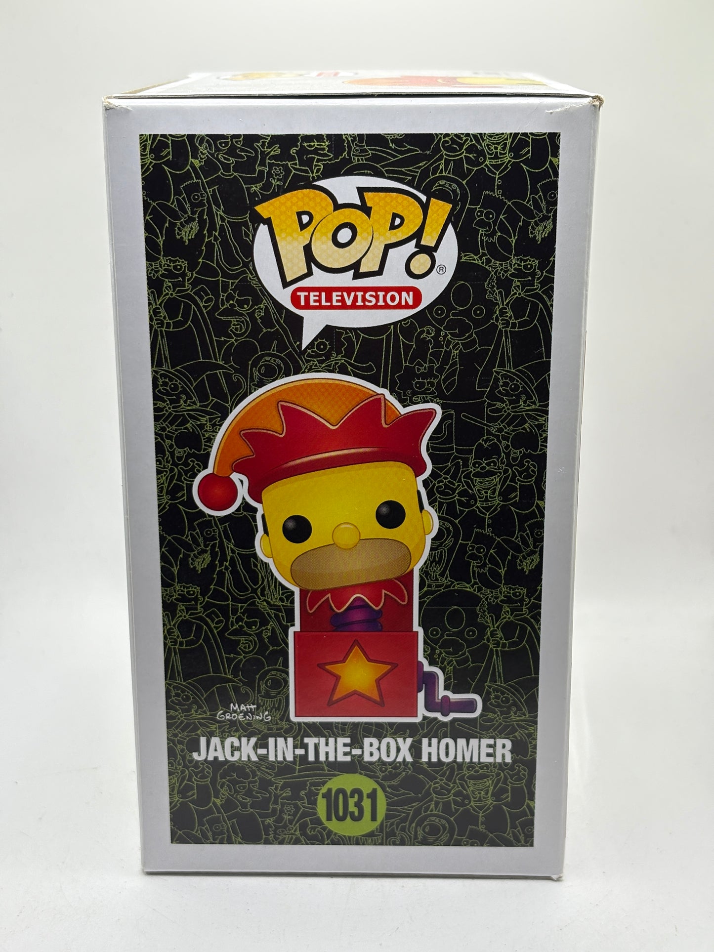 Funko POP! Television Simpsons #1031 Jack in the Box Homer Vinyl Figure