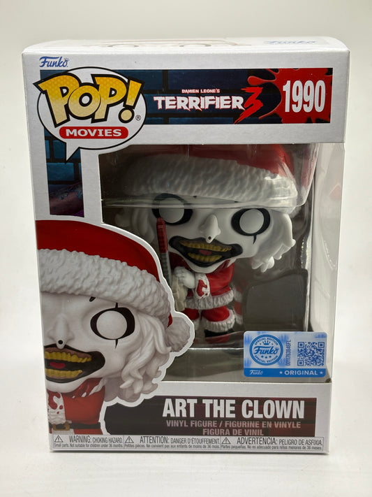 Funko POP! Movies The Terrifier 3 #1990 Art The Clown Vinyl Figure