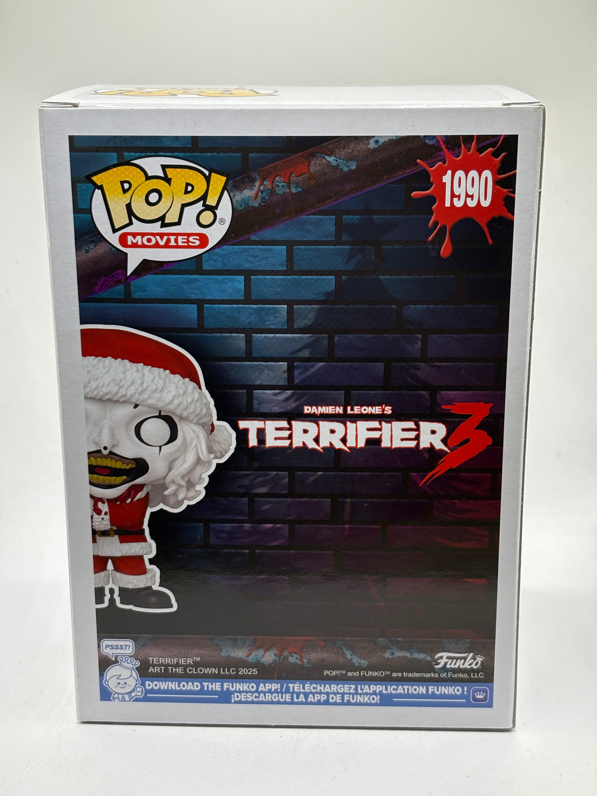Funko POP! Movies The Terrifier 3 #1990 Art The Clown, photo 3 image 3