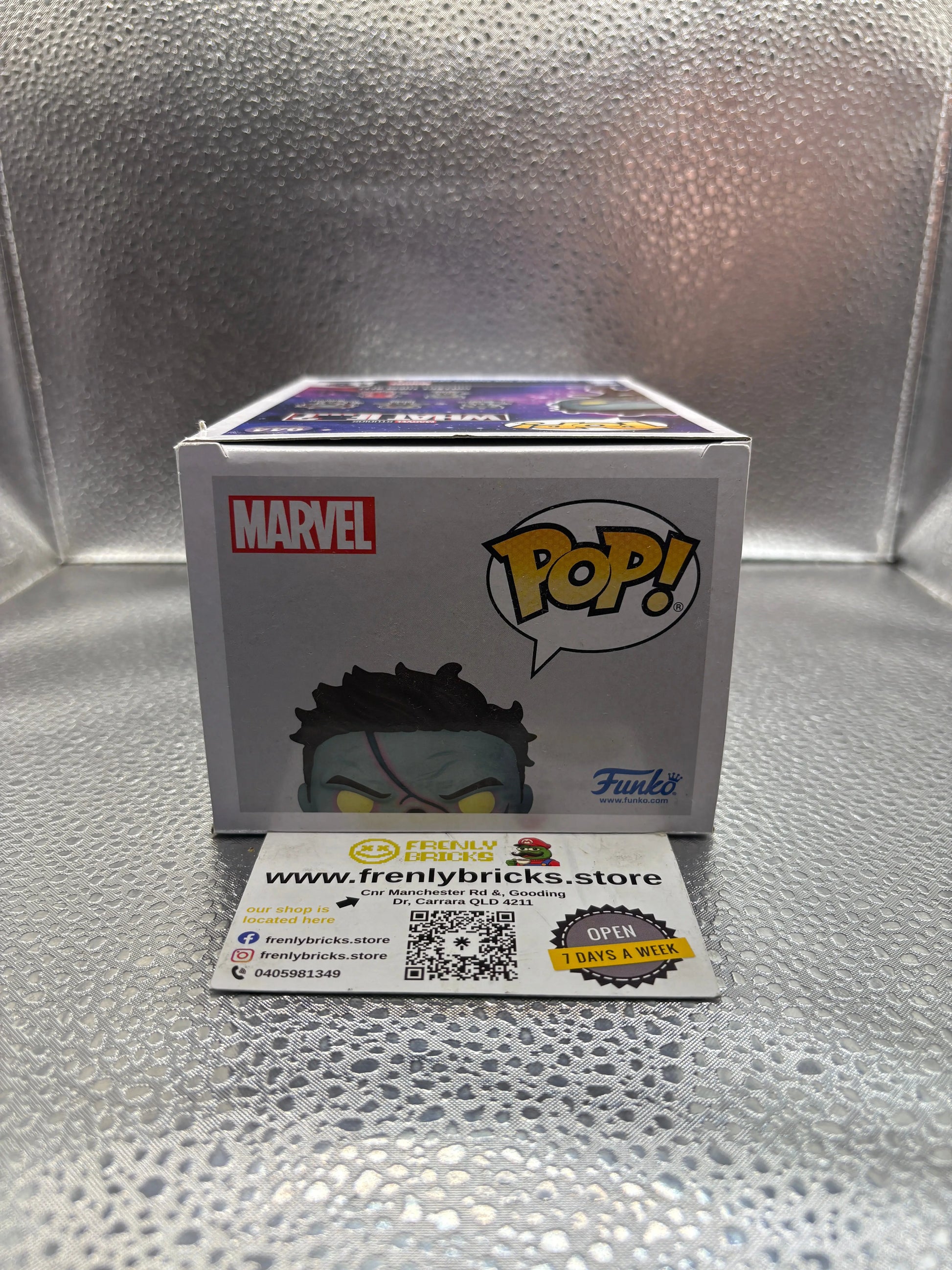 FUNKO Pop Vinyl Zombie Iron Man 944 Glow FRENLY BRICKS - Open 7 Days
