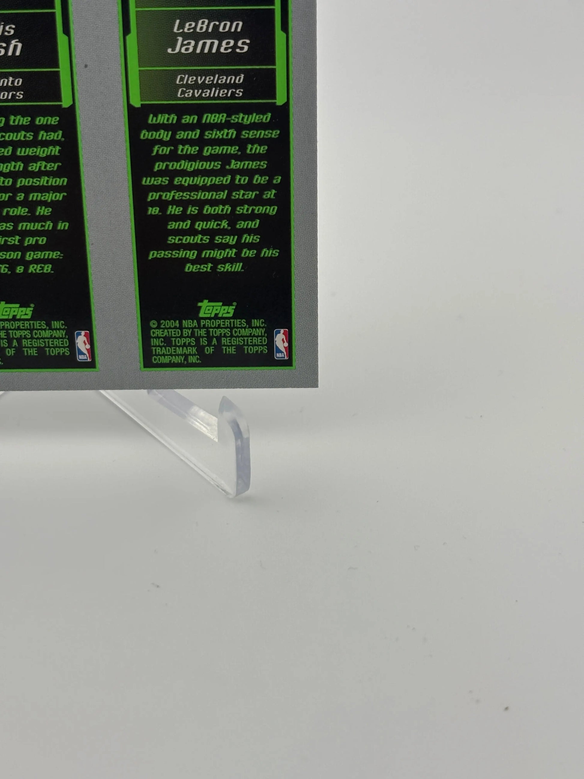 2003-04 Topps Matrix Lebron James / Chris Bosh / Darko Milicic RC LP FRENLY BRICKS - Open 7 Days