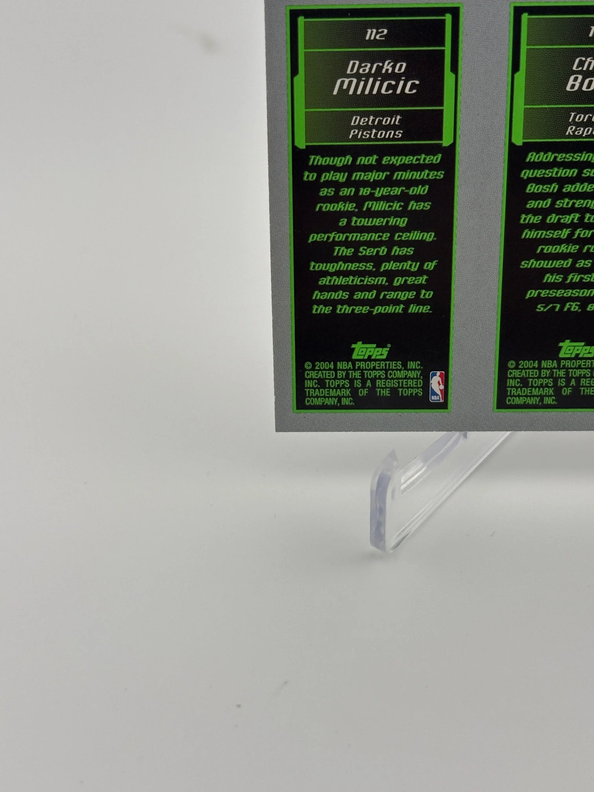 2003-04 Topps Matrix Lebron James / Chris Bosh / Darko Milicic RC LP FRENLY BRICKS - Open 7 Days