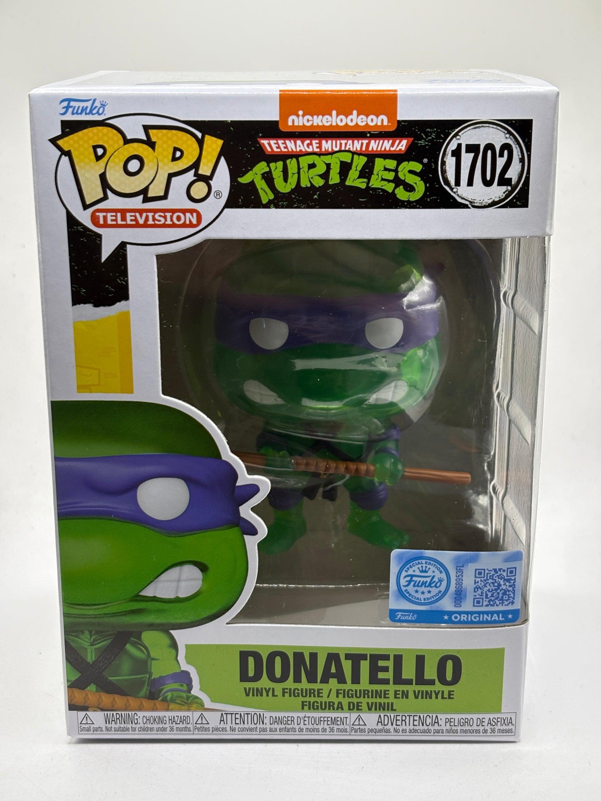 Funko POP! Television TMNT #1702 Donatello Vinyl Figure image 1