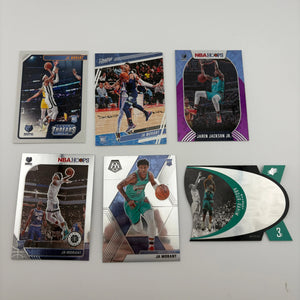 NBA Memphis Grizzlies Raw Card Lot - Ja Morant, Rookie FRENLY BRICKS - Open 7 Days