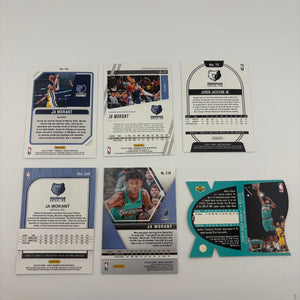 NBA Memphis Grizzlies Raw Card Lot - Ja Morant, Rookie FRENLY BRICKS - Open 7 Days