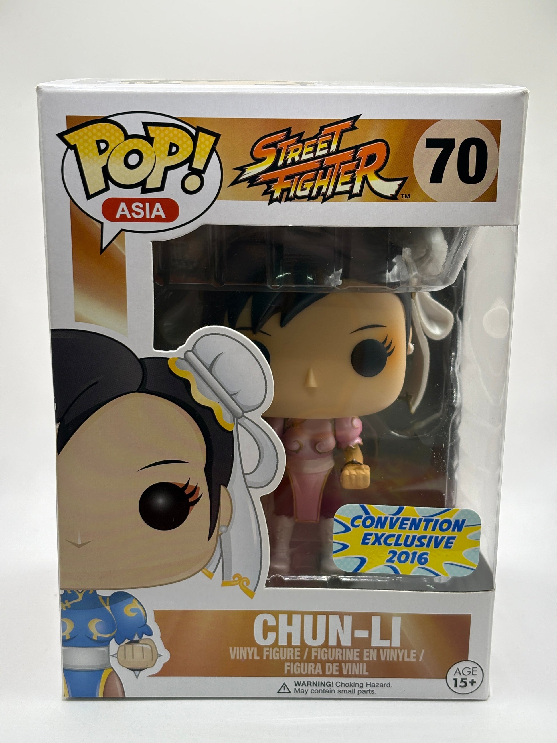 Funko POP! Asia Street Fighter #70 Chun-Li Convention Exclusive 2016 FRENLY BRICKS - Open 7 Days