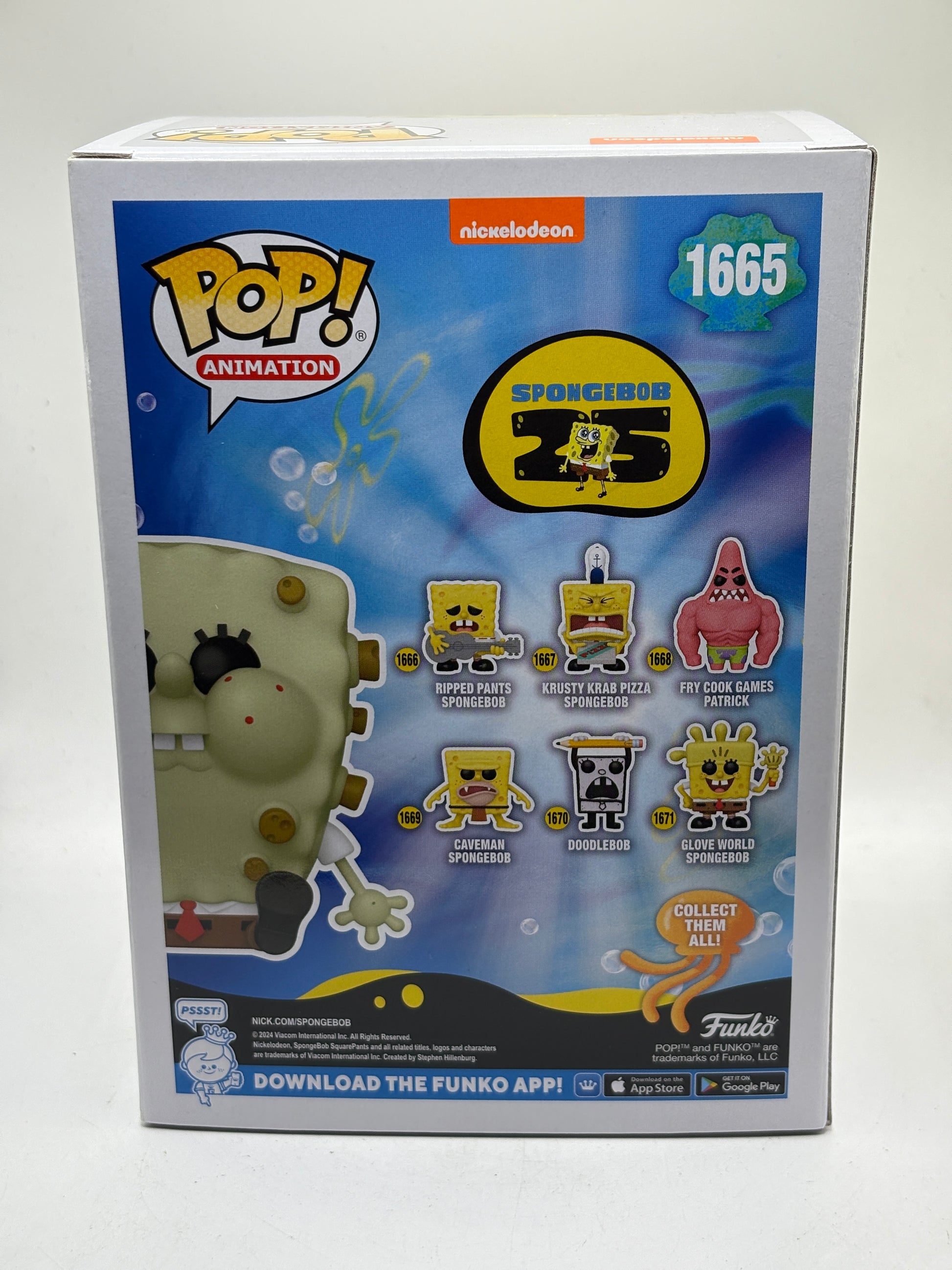 Funko POP! Animation Spongebob #1665 Spongebob with the Suds Vinyl Figure image 3