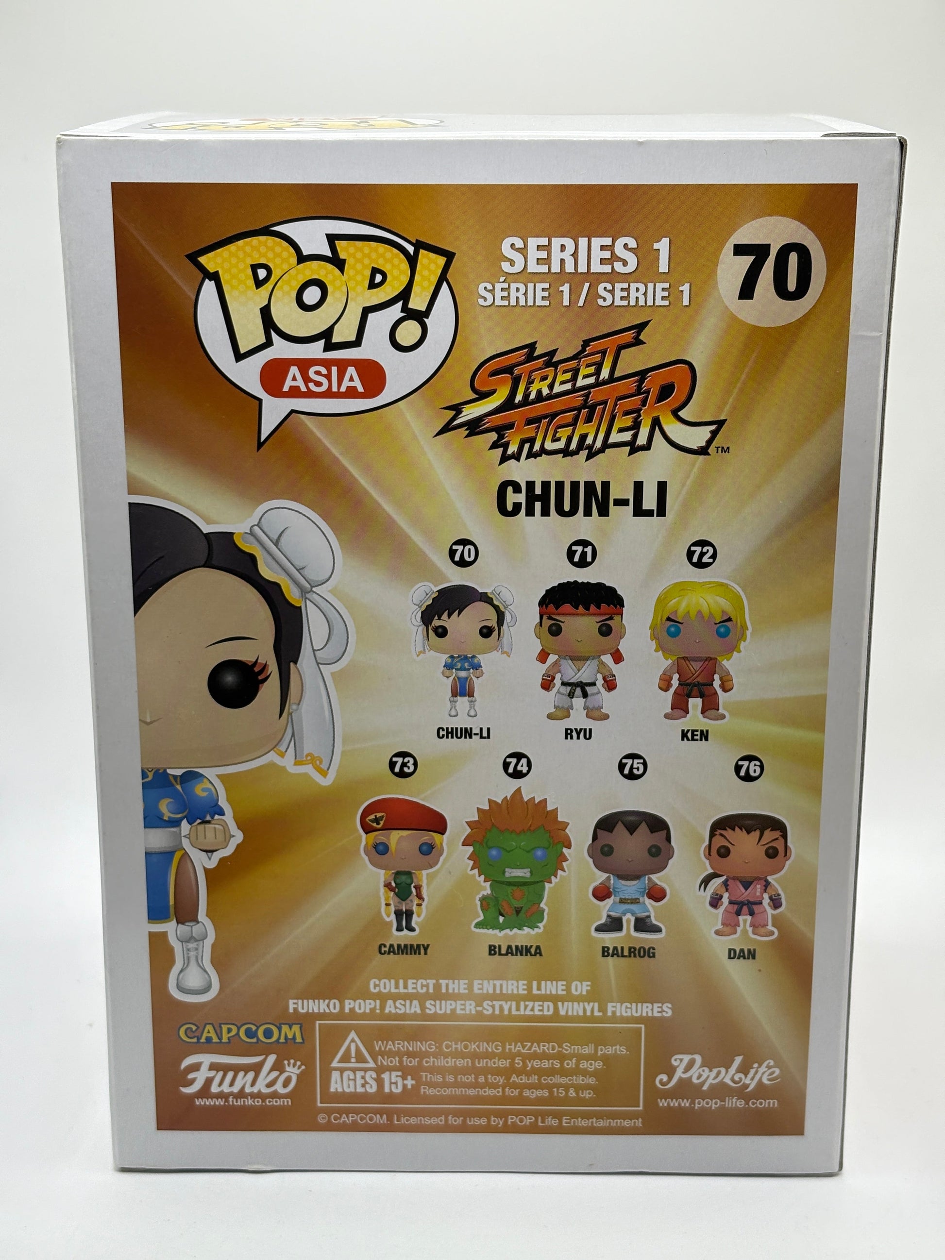 Funko POP! Asia Street Fighter #70 Chun-Li Convention Exclusive 2016 FRENLY BRICKS - Open 7 Days