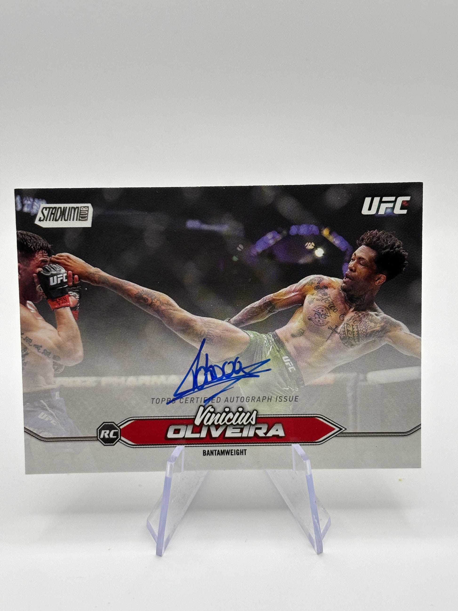 Vinicius Oliveira 2025 Topps Stadium Club UFC Rookie AUTO FRENLY BRICKS - Open 7 Days image 1
