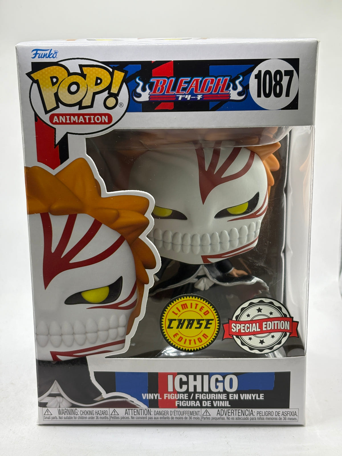 Funko POP! Animation Bleach #1087 Ichigo Limited Chase Edition Vinyl Figure image 1