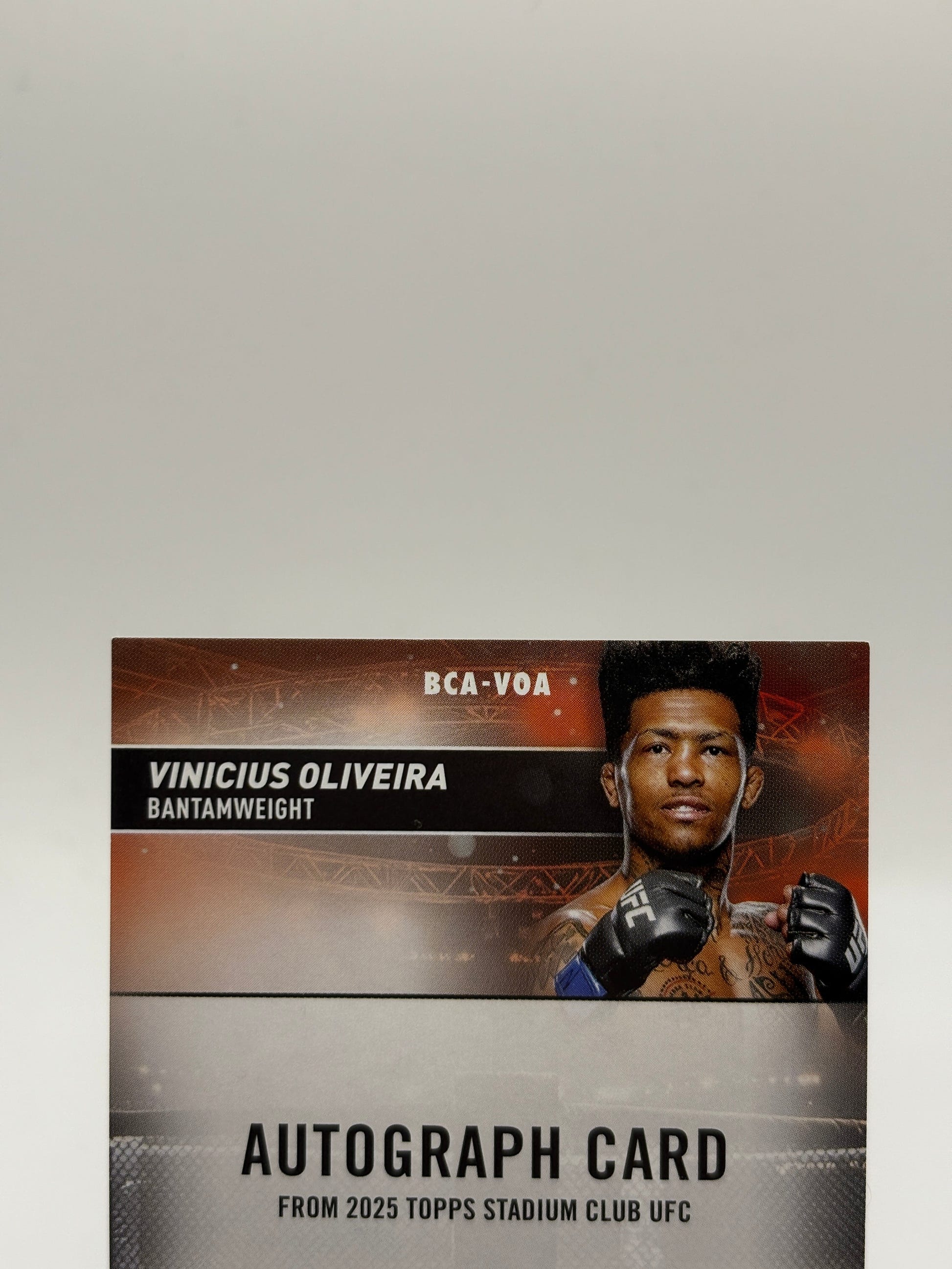 Vinicius Oliveira 2025 Topps Stadium Club UFC Rookie AUTO FRENLY BRICKS - Open 7 Days image 3
