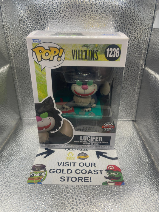 Funko Pop! Vinyl: Disney - Lucifer #1236 Special Edition FRENLY BRICKS - Open 7 Days