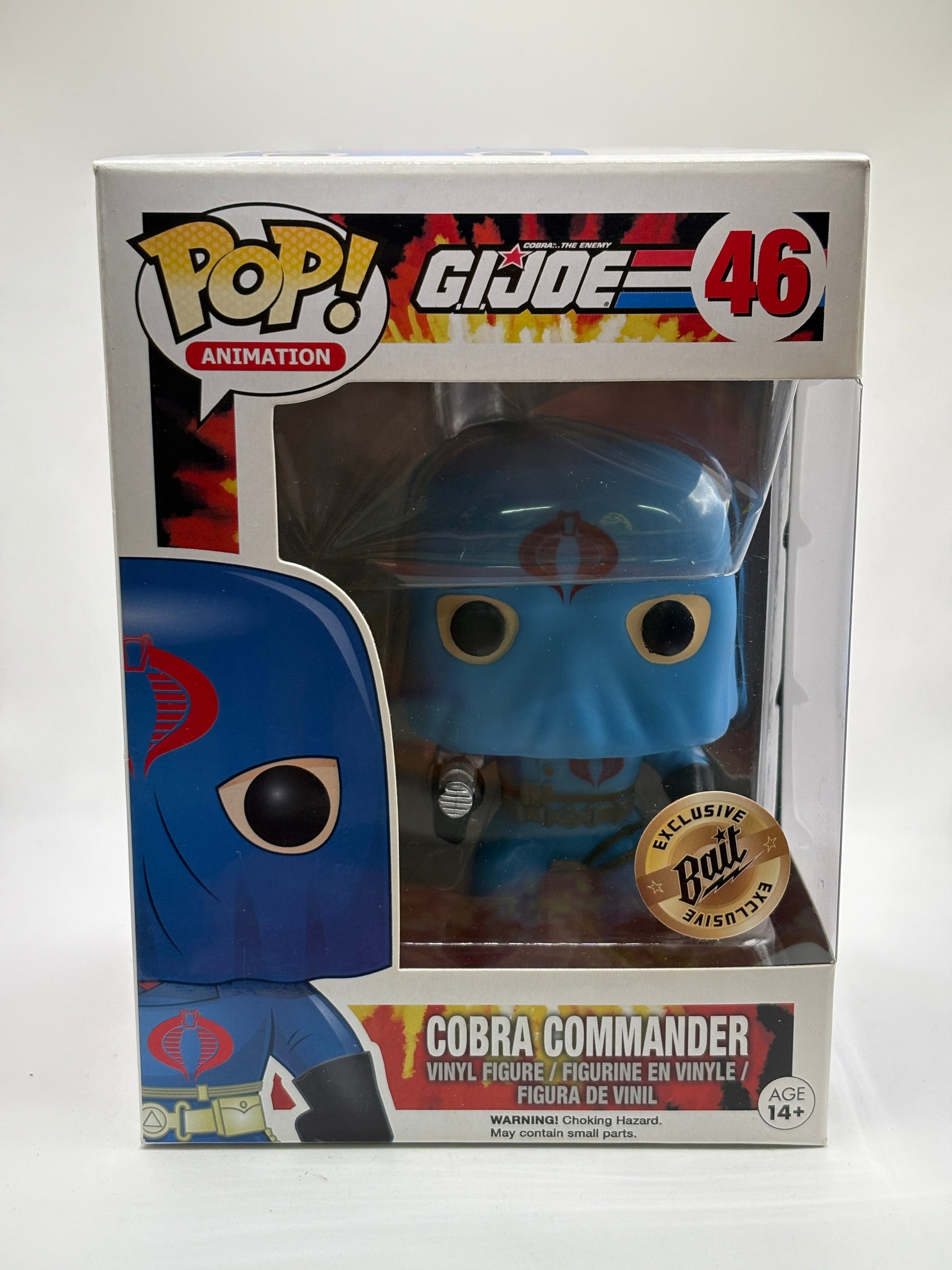 Funko POP! Animation G.I.Joe #46 Cobra Commander Exclusive Bait Vinyl Figure FRENLY BRICKS - Open 7 Days