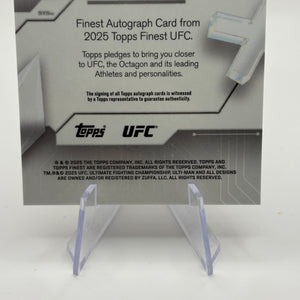 Josh Emmett Finest On Card Auto 2025 Topps Finest UFC #FA-JE FRENLY BRICKS - Open 7 Days