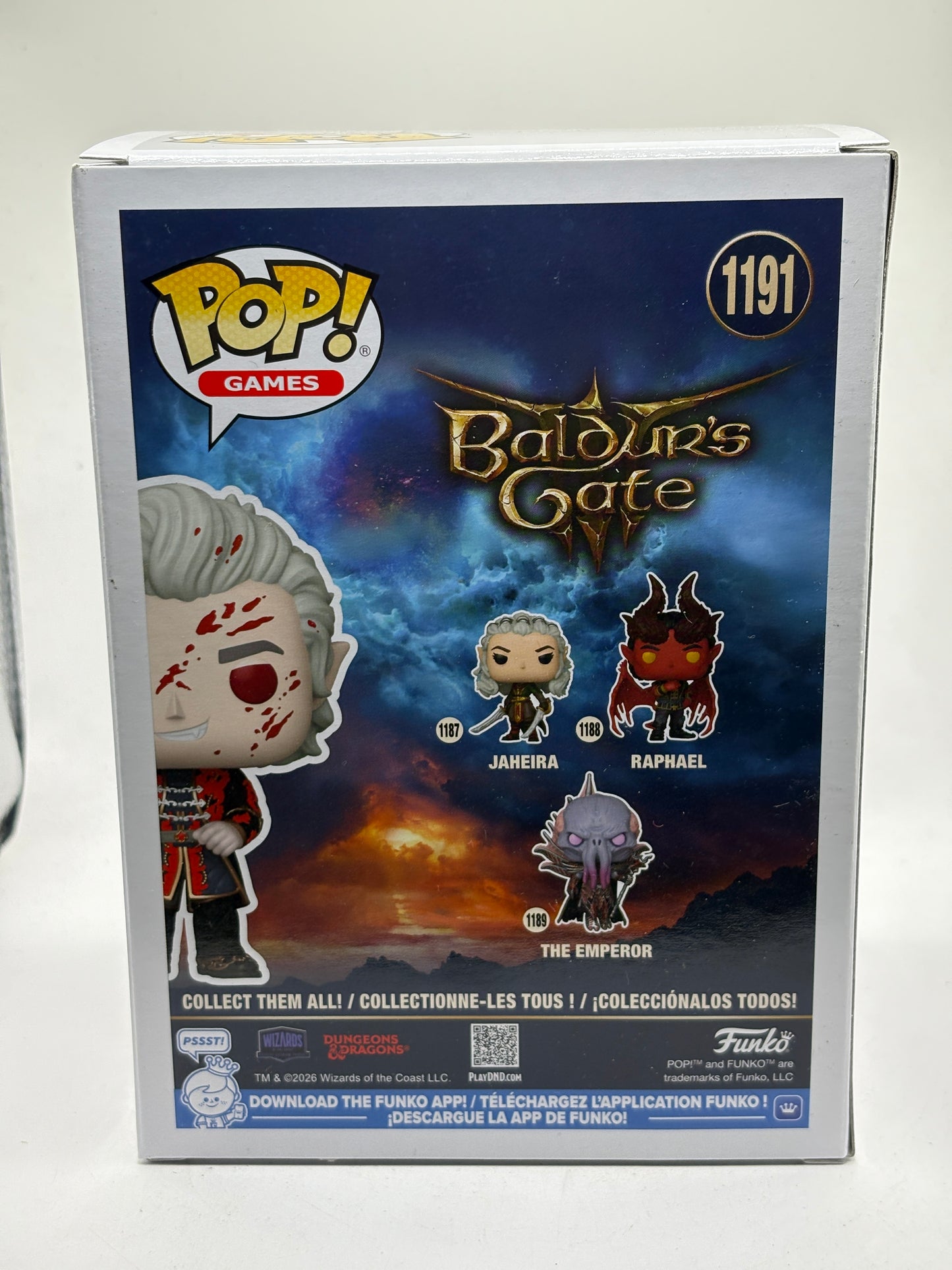 Funko POP! Games Baldurs Gate #1191 Astarion Vinyl Figure
