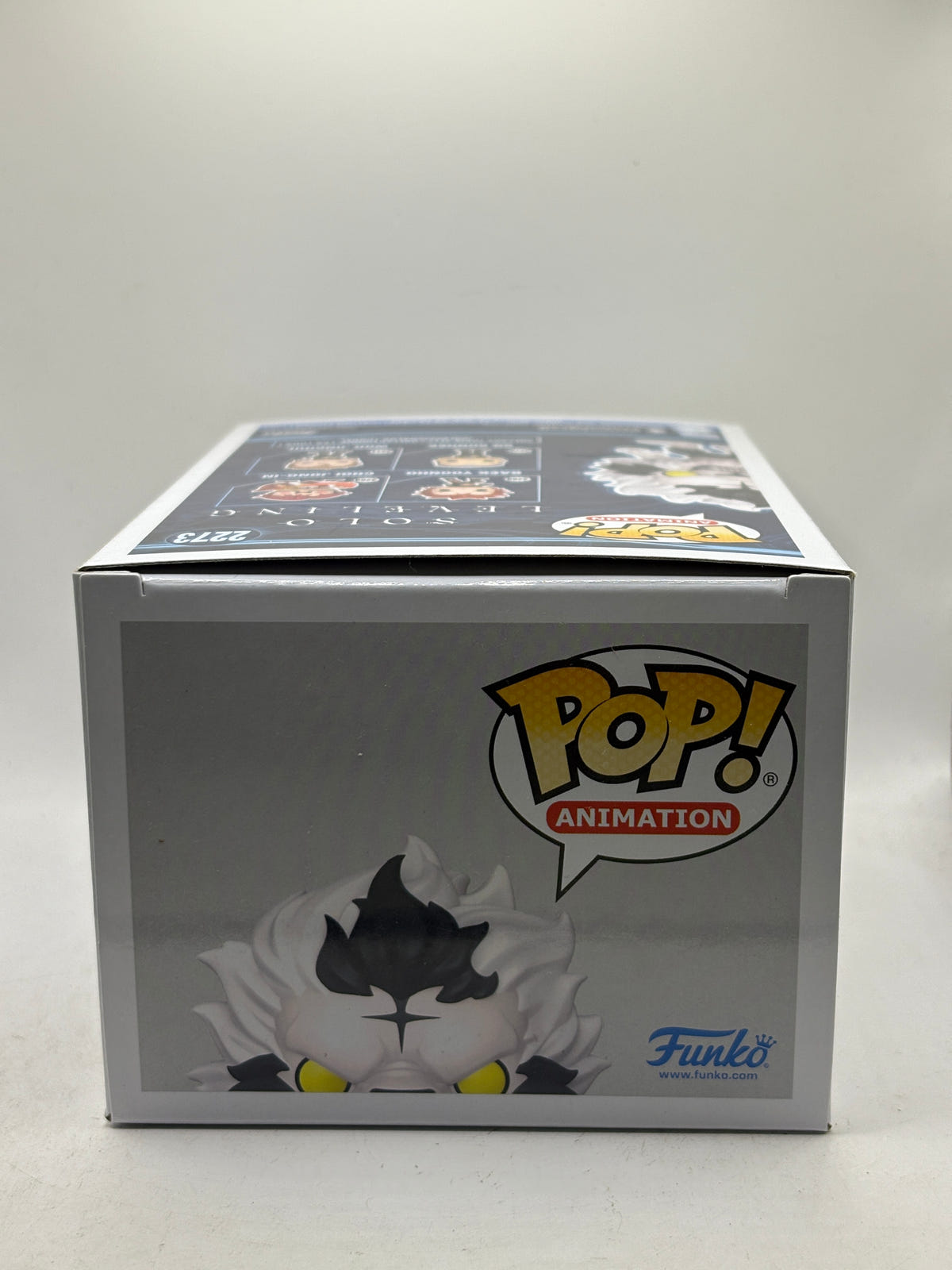 Funko POP! Animation Solo Leveling #2273 Baek Yoonho Silver Mane Limited Flocked Chase image 5