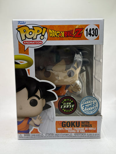 Funko POP! Animation Dragon Ball Z #1430 Goku with Wings Limited Glow Chase