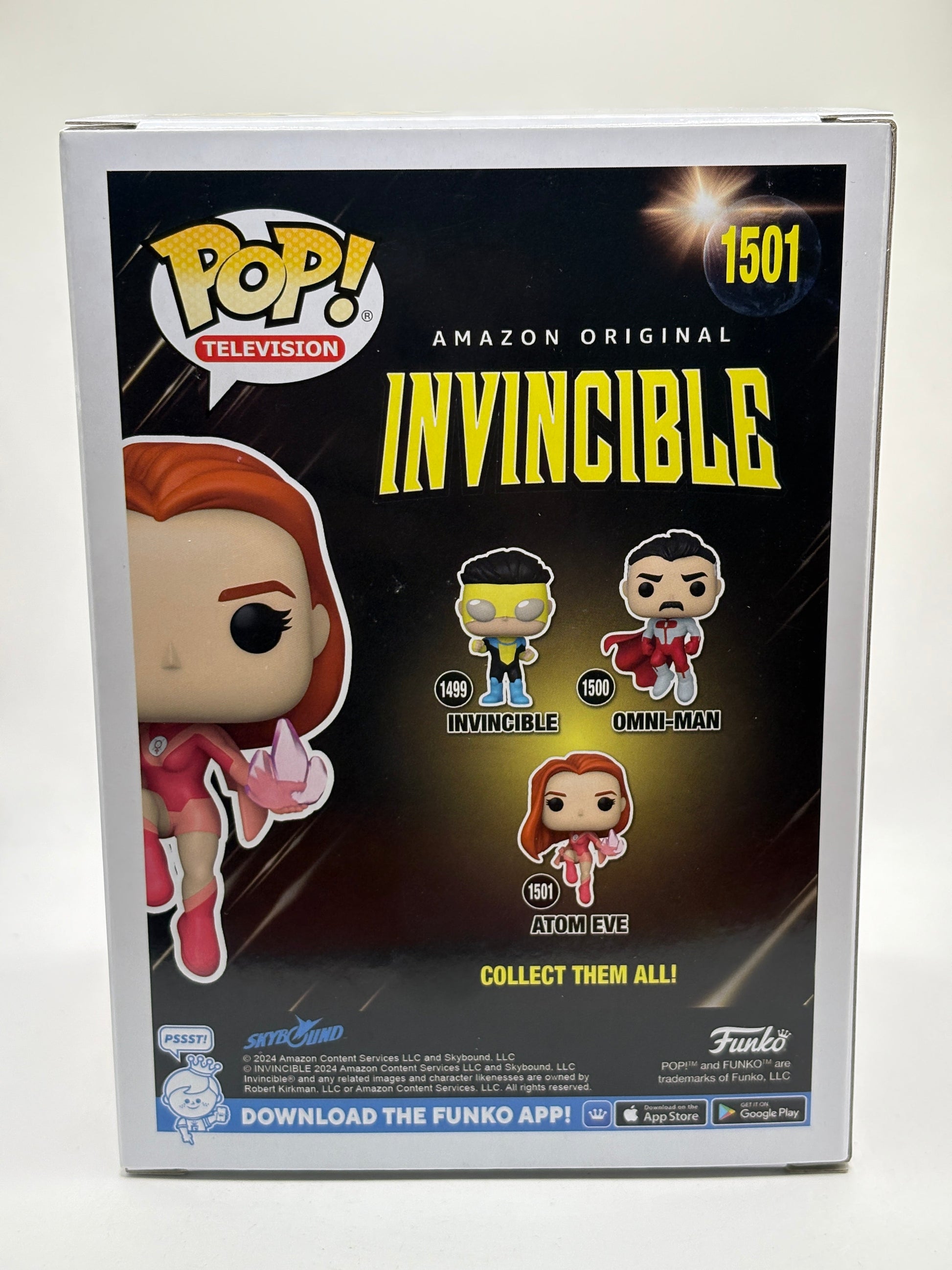 Funko POP! Television Invincible #1501 Atom Eve Vinyl Figure New FRENLY BRICKS - Open 7 Days