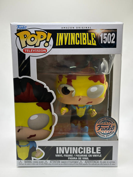 Funko POP! Television Invincible #1502 Invincible Special Edition Vinyl Figure FRENLY BRICKS - Open 7 Days