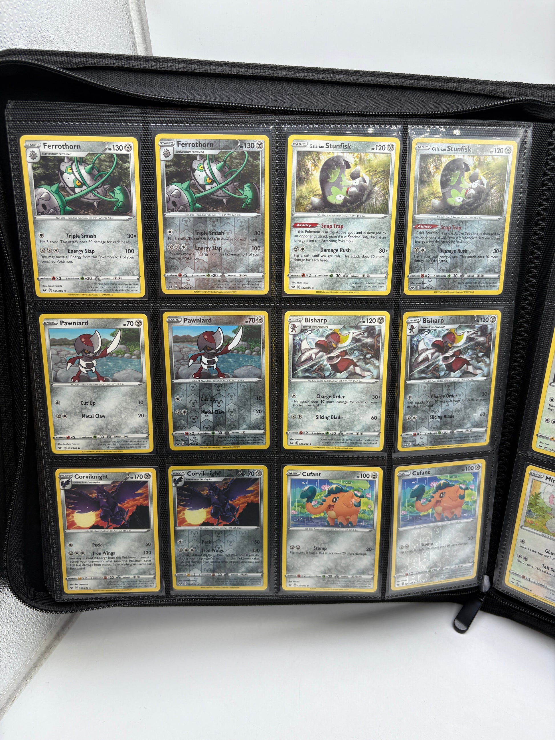 Pokemon TCG Sword & Shield Base Set Master Set Complete FRENLY BRICKS - Open 7 Days