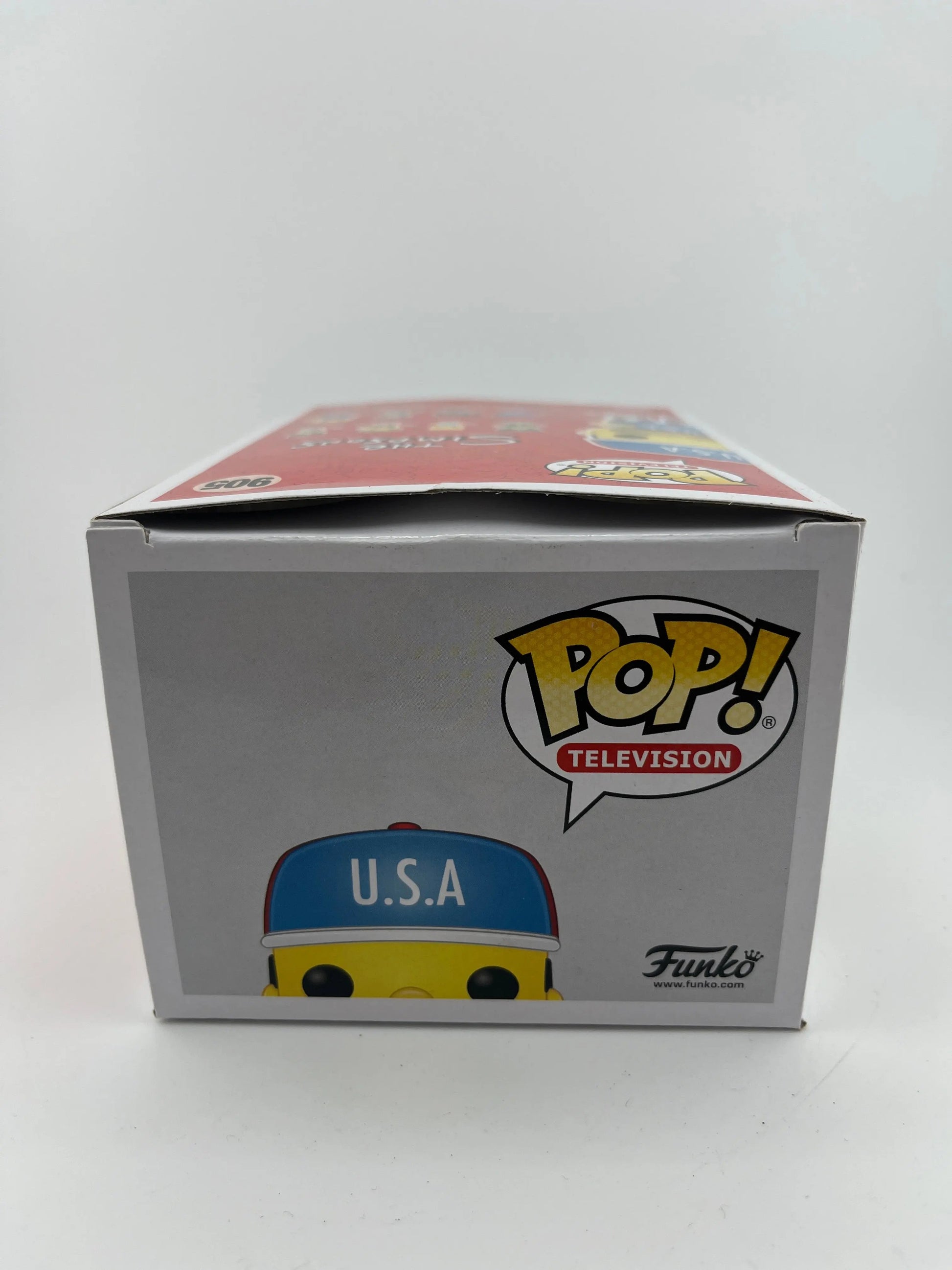Funko POP Television The Simpsons  U.S.A Homer Vinyl Figure #905 FRENLY BRICKS - Open 7 Days