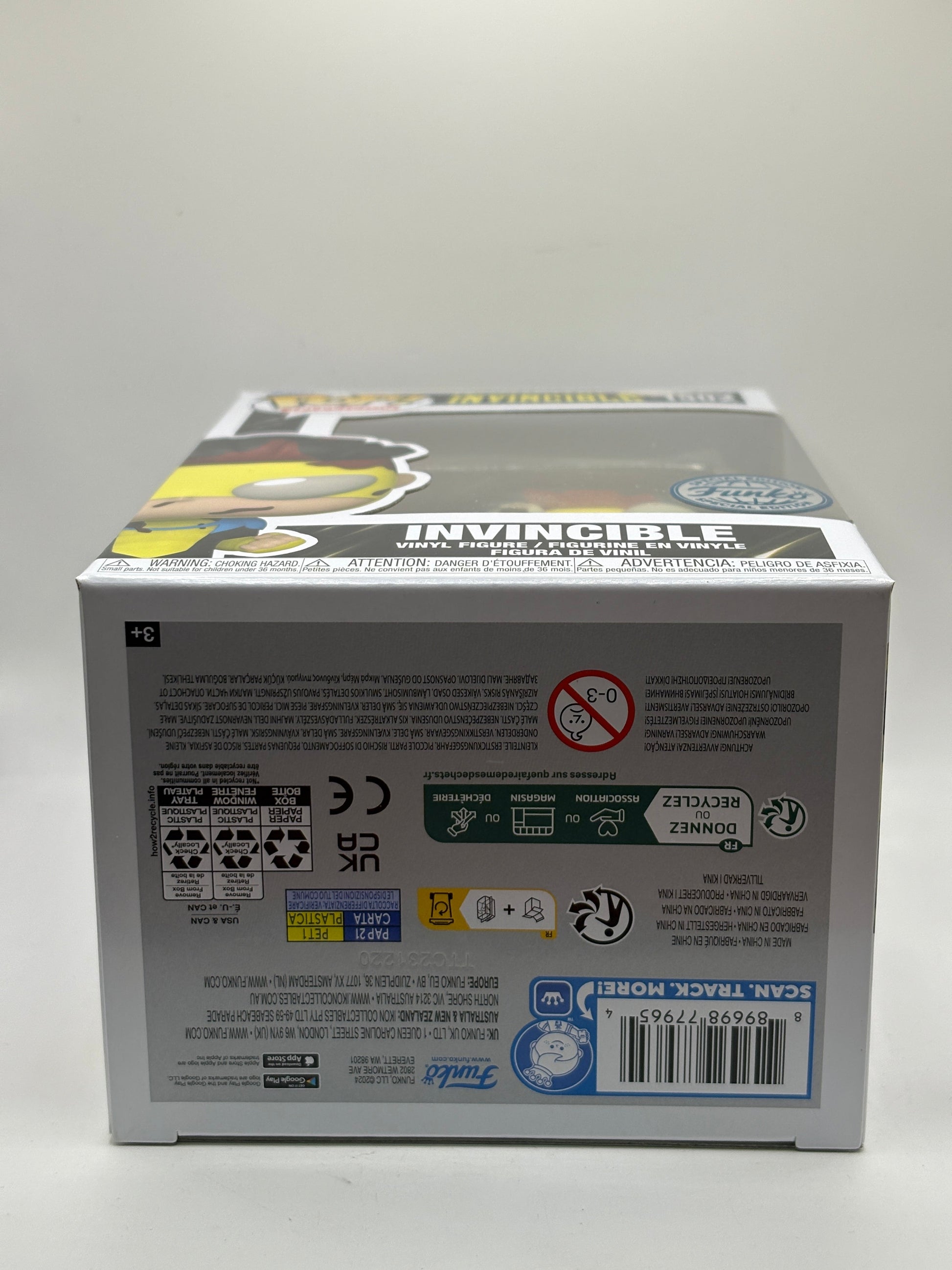 Funko POP! Television Invincible #1502 Invincible Special Edition Vinyl Figure FRENLY BRICKS - Open 7 Days