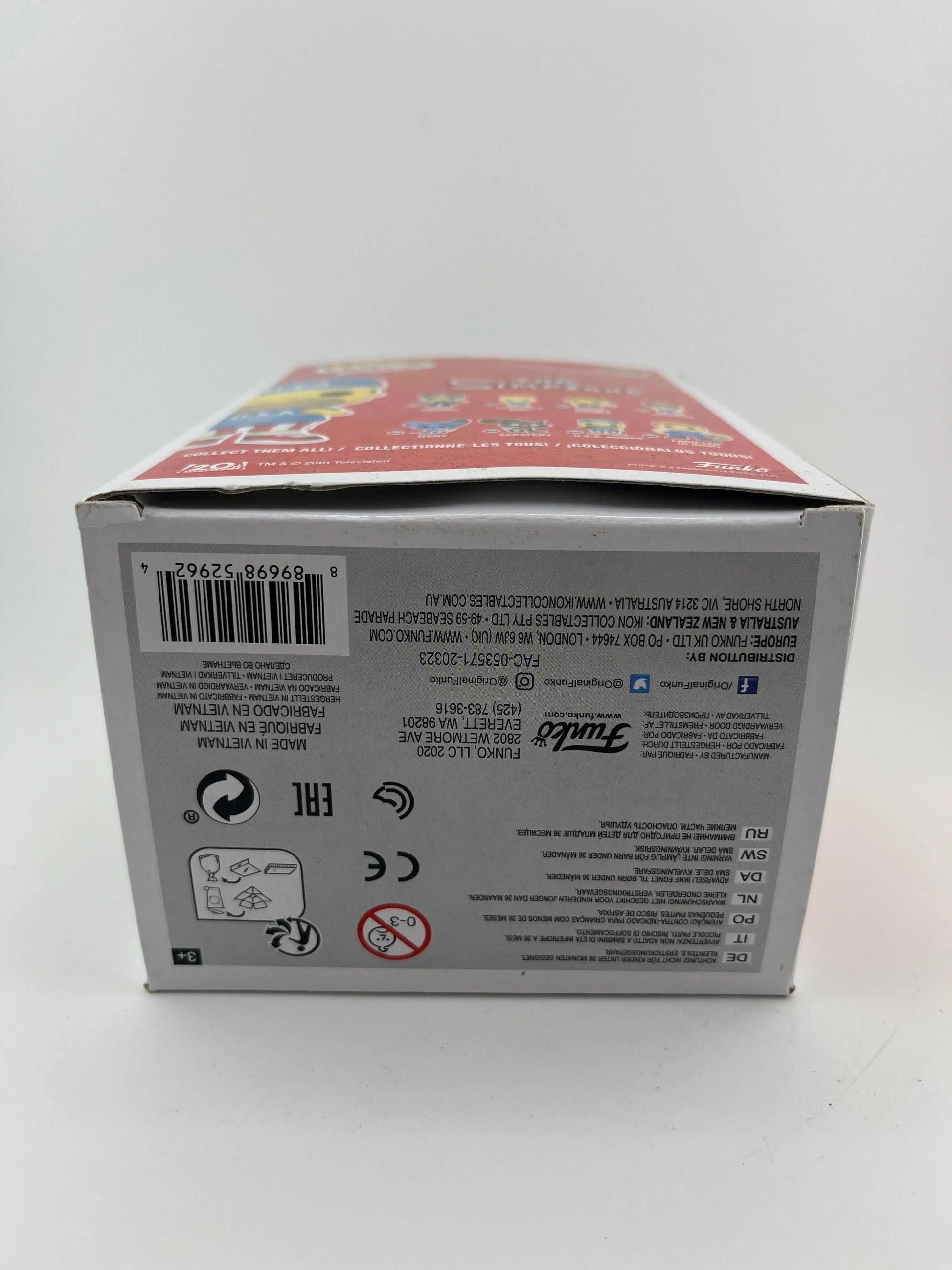 Funko POP Television The Simpsons  U.S.A Homer Vinyl Figure #905 FRENLY BRICKS - Open 7 Days