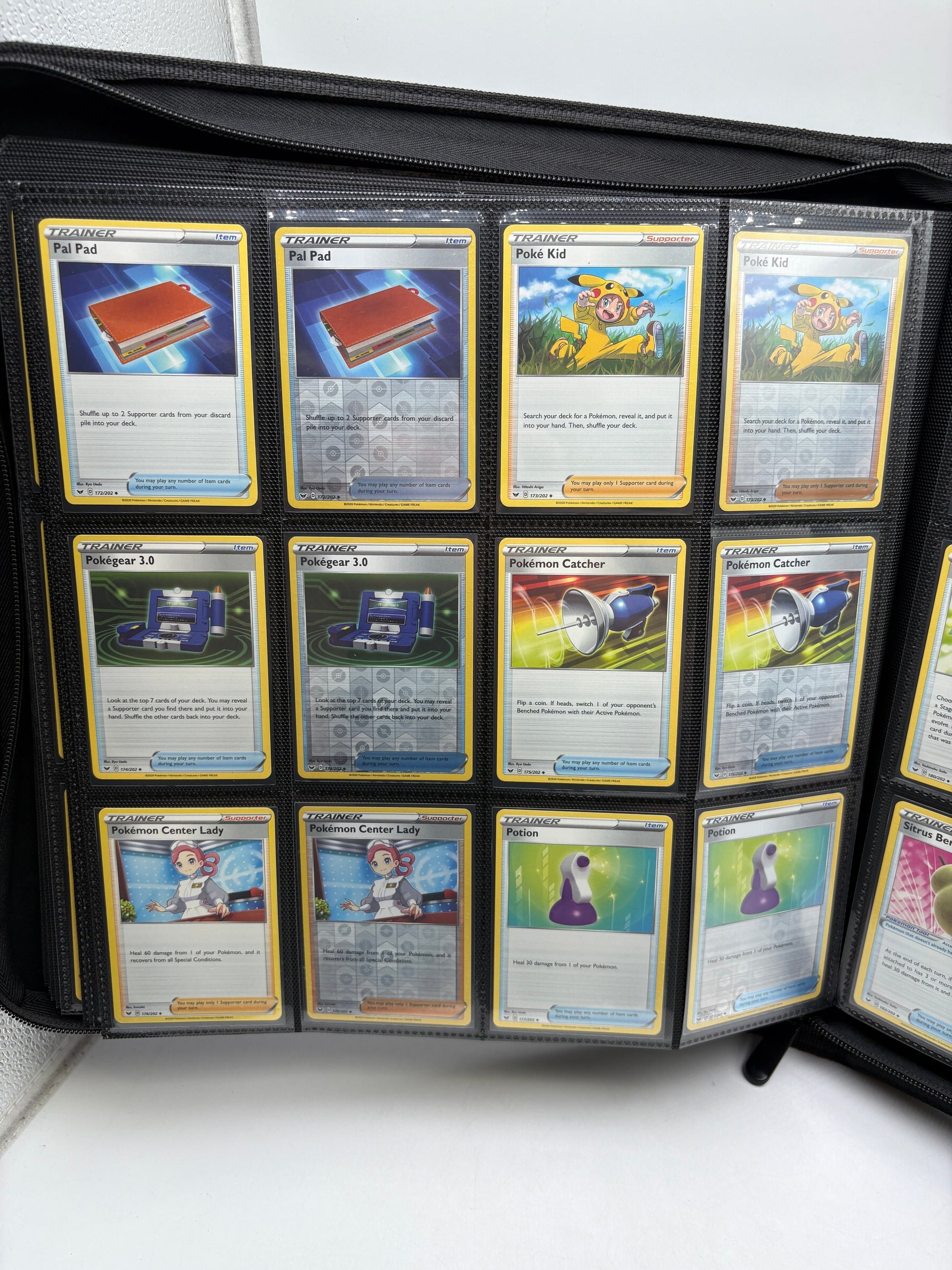 Pokemon TCG Sword & Shield Base Set Master Set Complete FRENLY BRICKS - Open 7 Days
