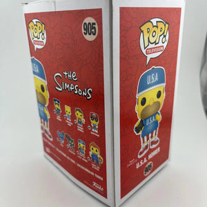 Funko POP Television The Simpsons  U.S.A Homer Vinyl Figure #905 FRENLY BRICKS - Open 7 Days