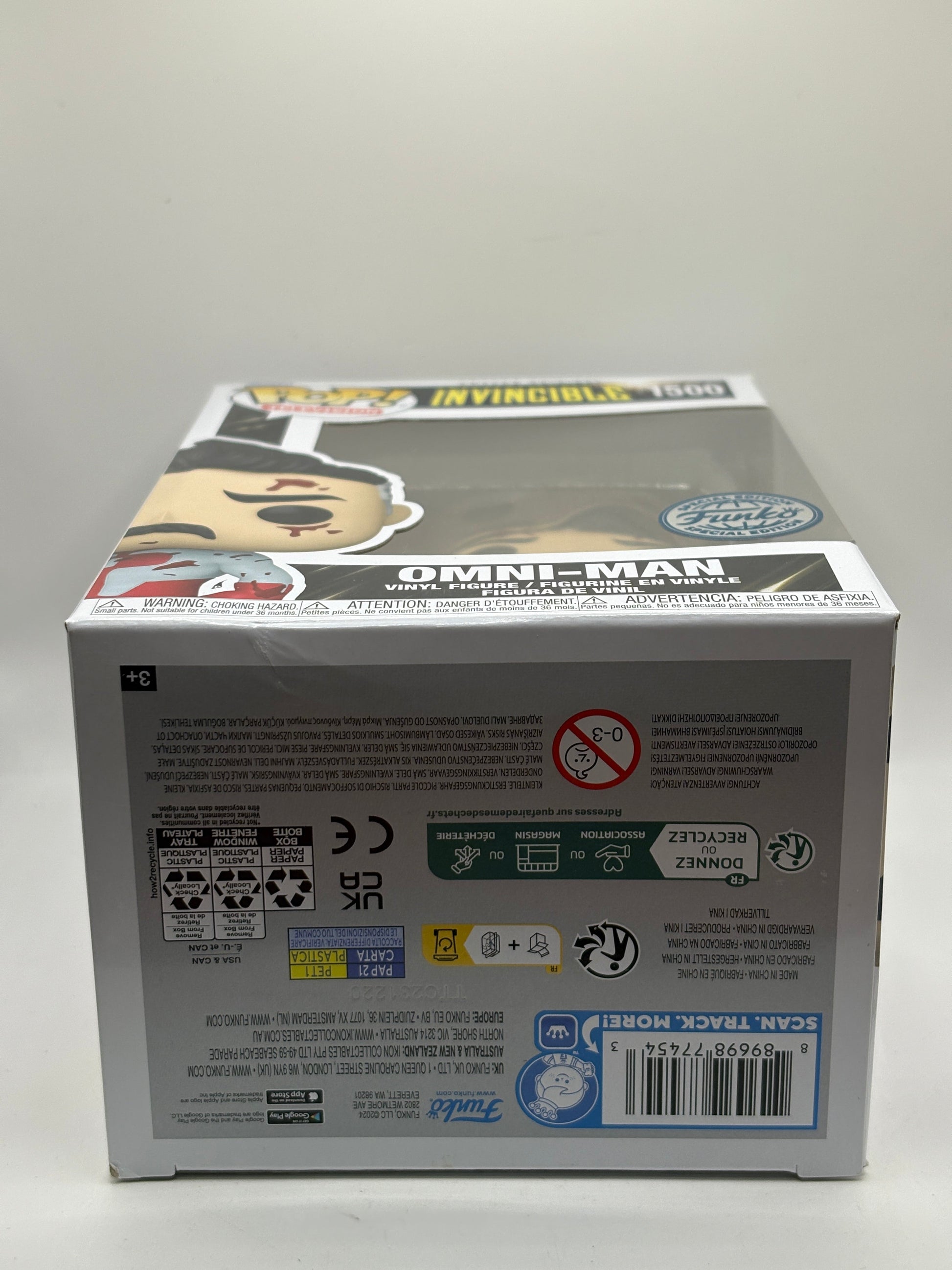 Funko POP! Television Invincible #1500 Omni-Man Special Edition Vinyl Figure FRENLY BRICKS - Open 7 Days