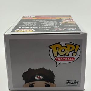 Funko POP! Kansas City Chiefs Patrick Mahomes II Football White Jersey #119 FRENLY BRICKS - Open 7 Days