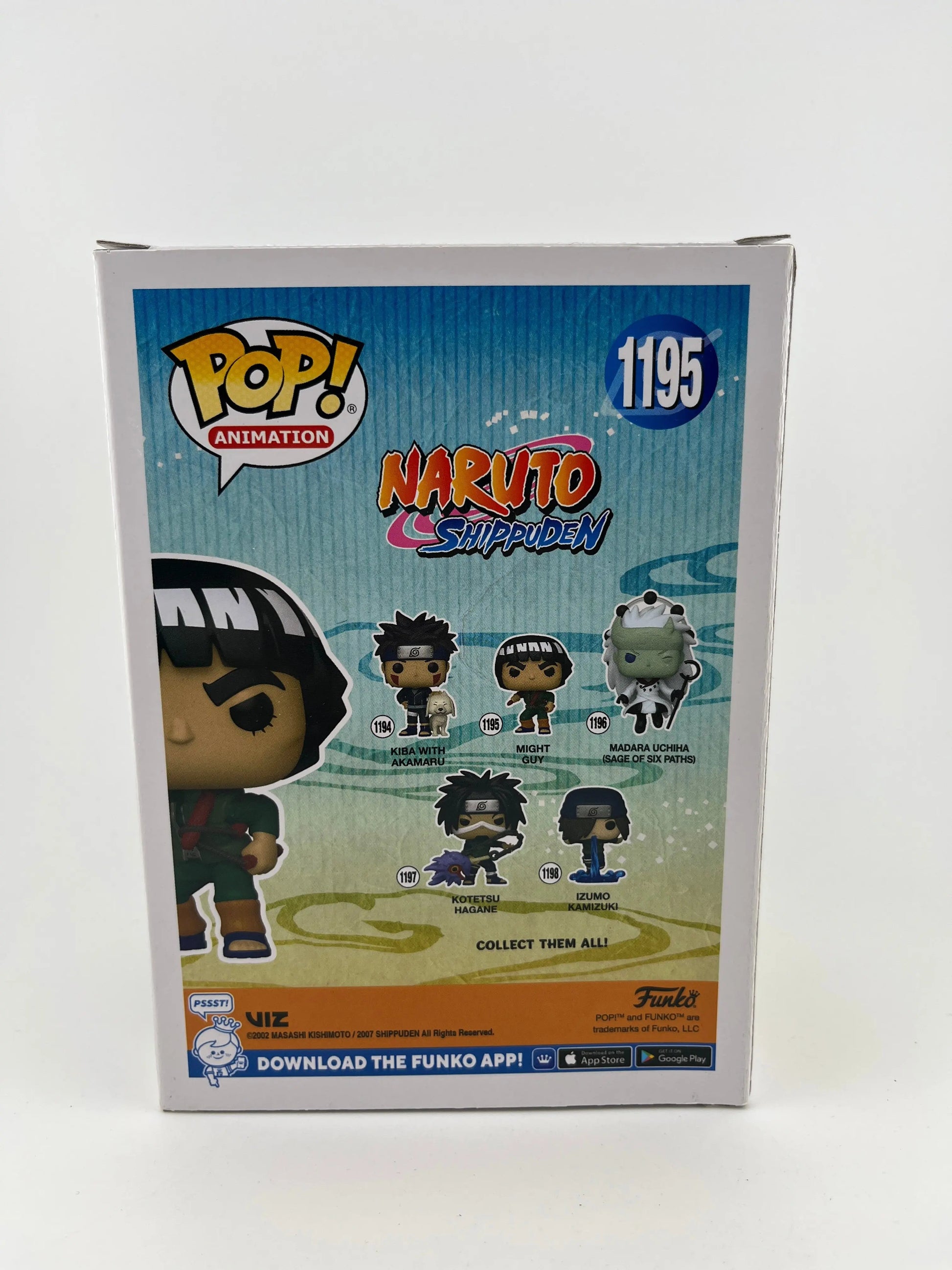 Funko POP Animation Naruto Shippuden Might Guy Figure #1195 +CombinedShipping FRENLY BRICKS - Open 7 Days