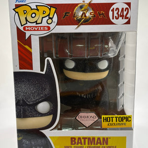Funko POP! Movies The Flash #1342 Batman Diamond Hot Topic Exclusive Vinyl Figure FRENLY BRICKS - Open 7 Days