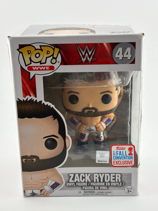Funko WWE pop vinyl figure #44 Zack Ryder 2017 Fall Exclusive *Box Damage FRENLY BRICKS - Open 7 Days