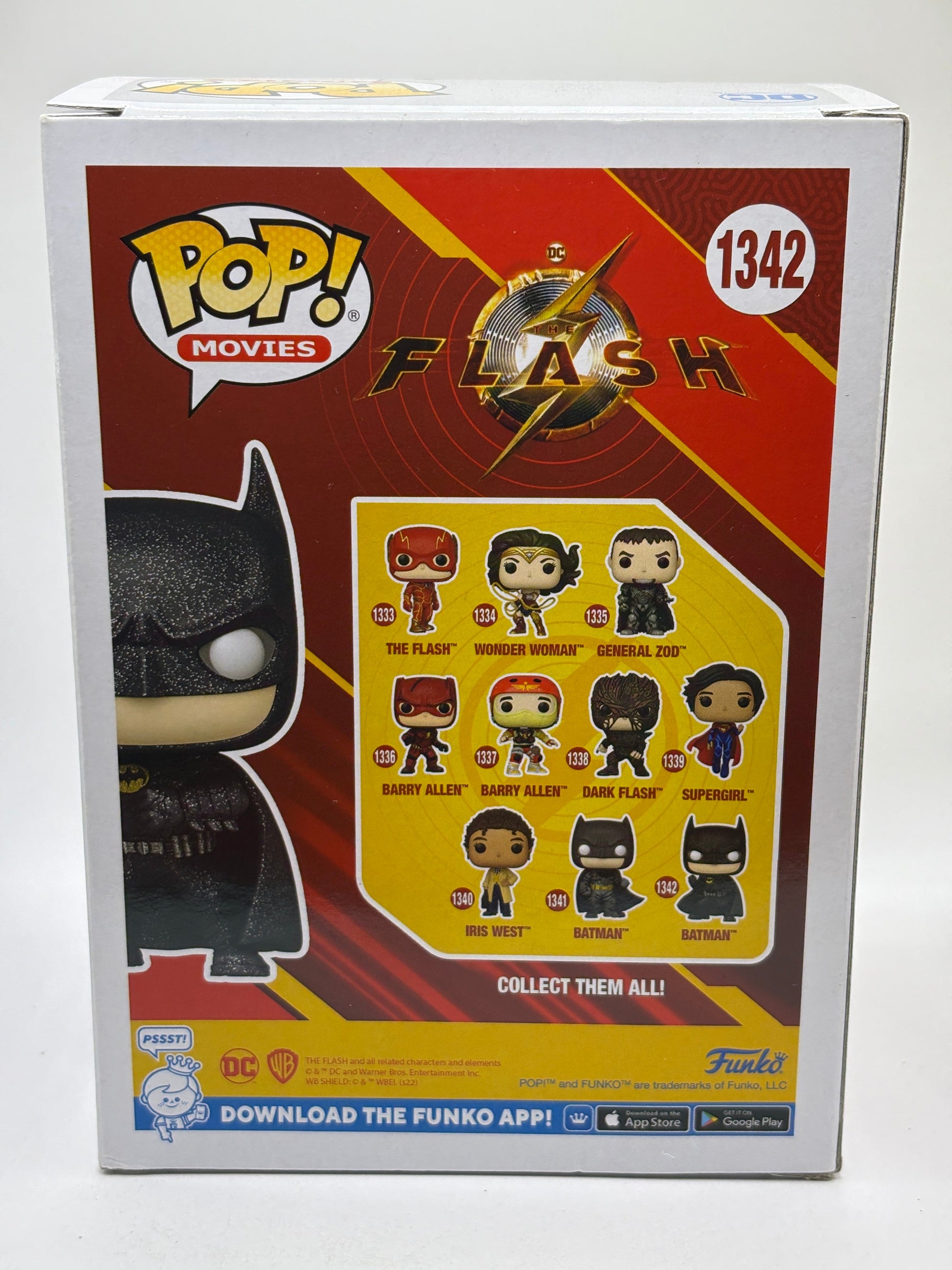 Funko POP! Movies The Flash #1342 Batman Diamond Hot Topic Exclusive Vinyl Figure FRENLY BRICKS - Open 7 Days
