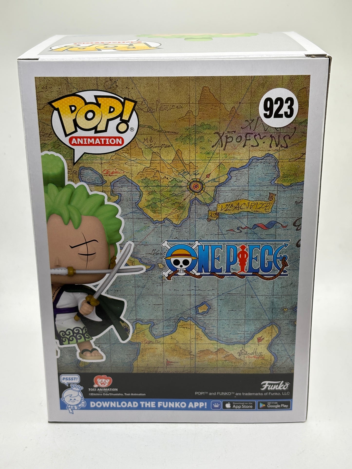 Funko POP! Animation One Piece #923 Roronoa Zoro Glow Special Edition