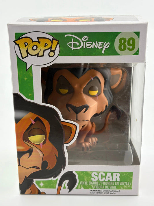 Funko Pop! Disney Lion King #89 Scar Rare Vaulted *See Photos FRENLY BRICKS - Open 7 Days