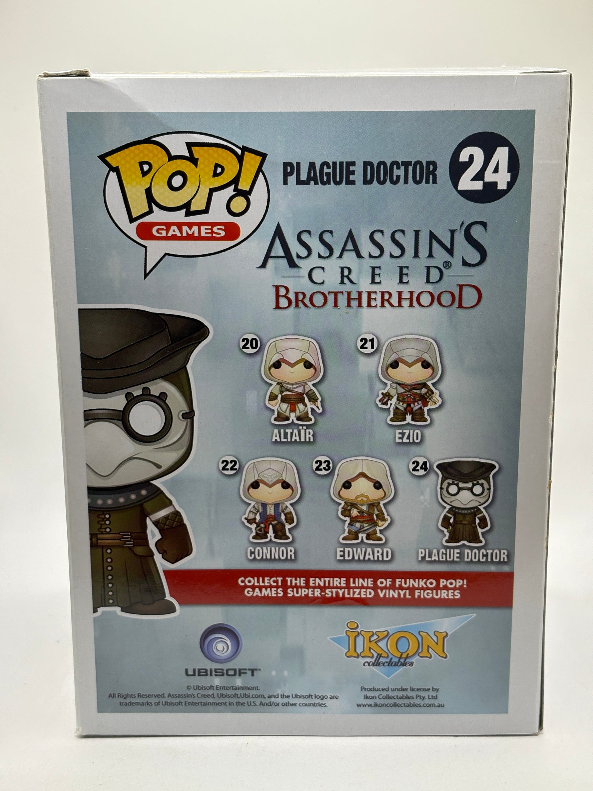 Funko POP! Games Assassin’s Creed Brotherhood #24 Plague Doctor FRENLY BRICKS - Open 7 Days