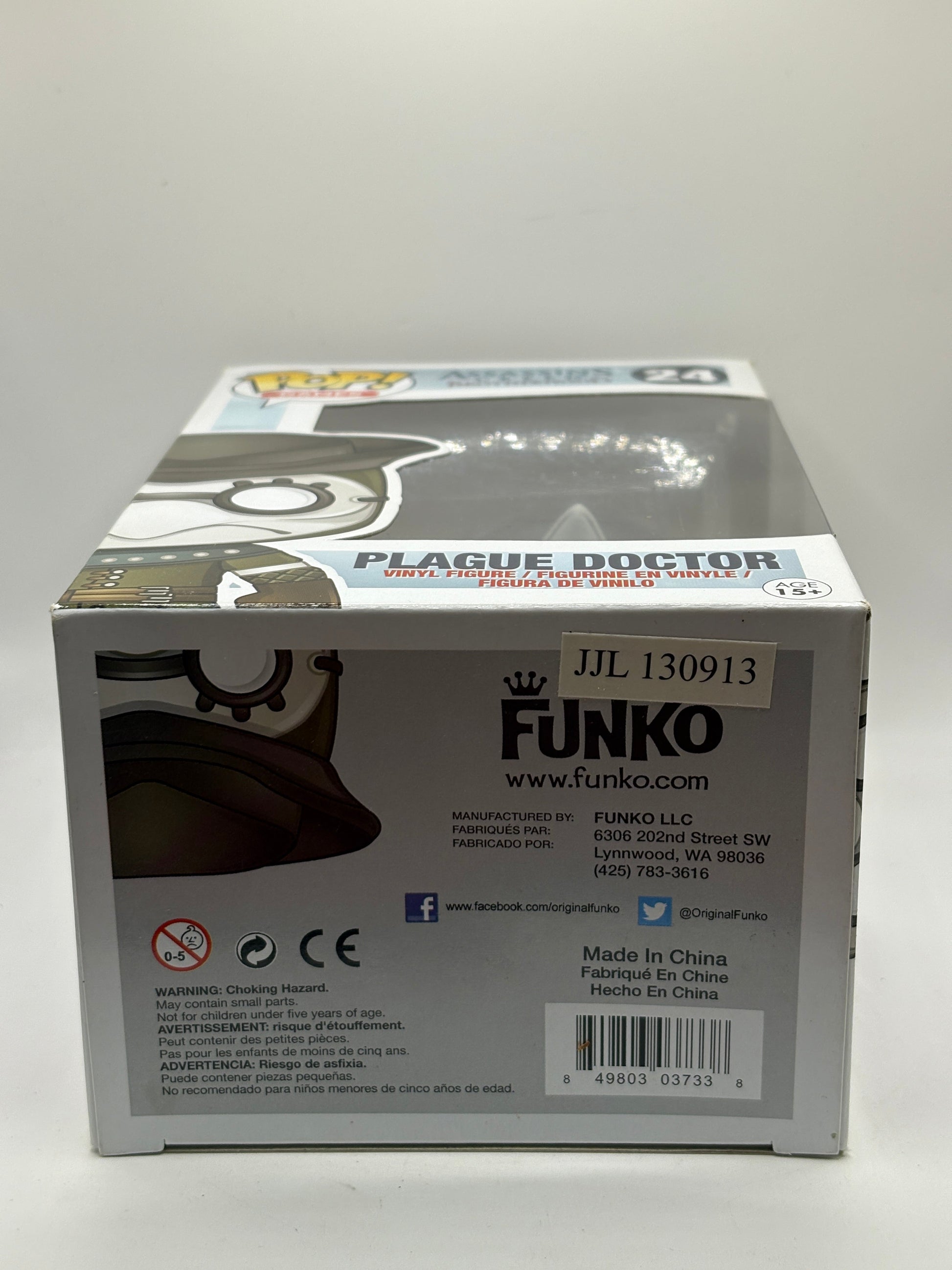 Funko POP! Games Assassin’s Creed Brotherhood #24 Plague Doctor FRENLY BRICKS - Open 7 Days