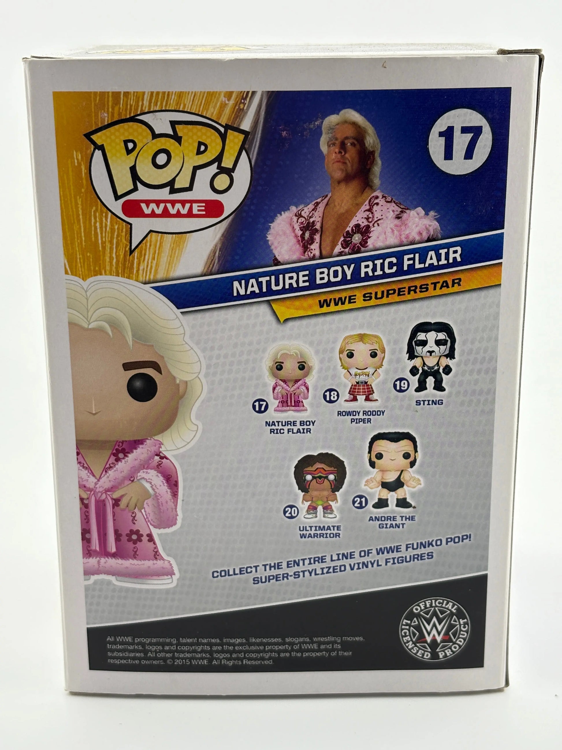 Funko POP! WWE Nature Boy Ric Flair #17 Action Vinyl Figure Collectible FRENLY BRICKS - Open 7 Days