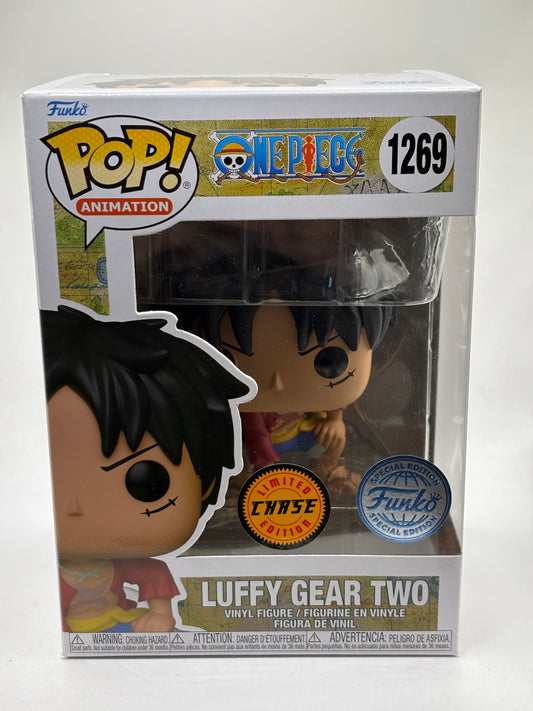 Funko POP! Animation One Piece #1269 Luffy Gear Two Limited Chase Edition