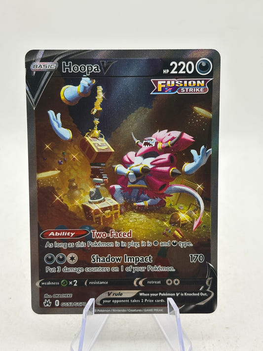 Pokemon TCG Crown Zenith - Hoopa V GG53/GG70 Full Art LP