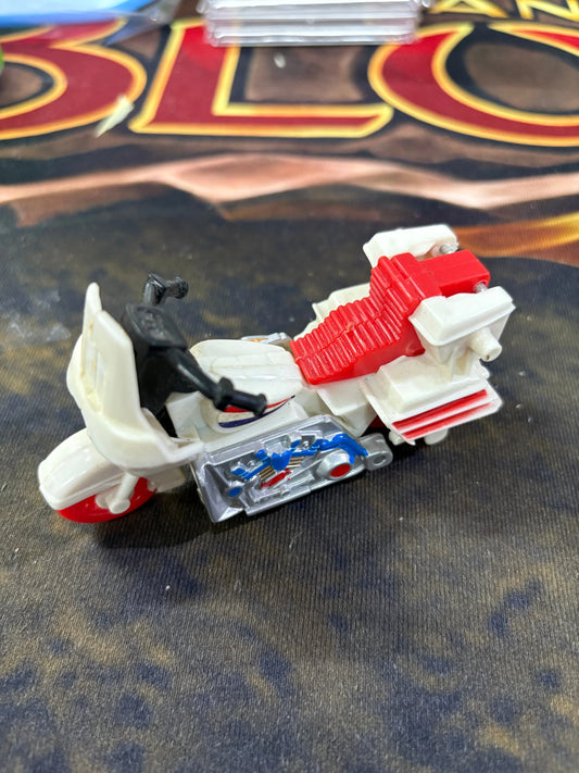 Vintage TRANSFORMERS G1 Groove KO NYPD Police Motorcycle Action Figure FRENLY BRICKS - Open 7 Days