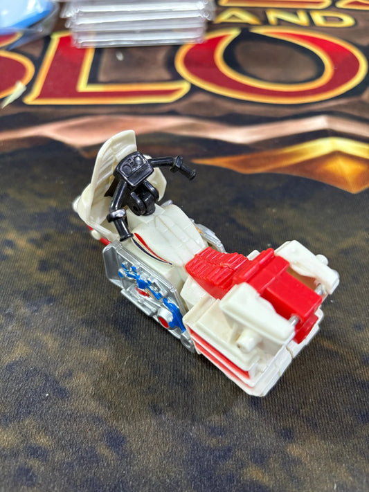 Vintage TRANSFORMERS G1 Groove KO NYPD Police Motorcycle Action Figure FRENLY BRICKS - Open 7 Days