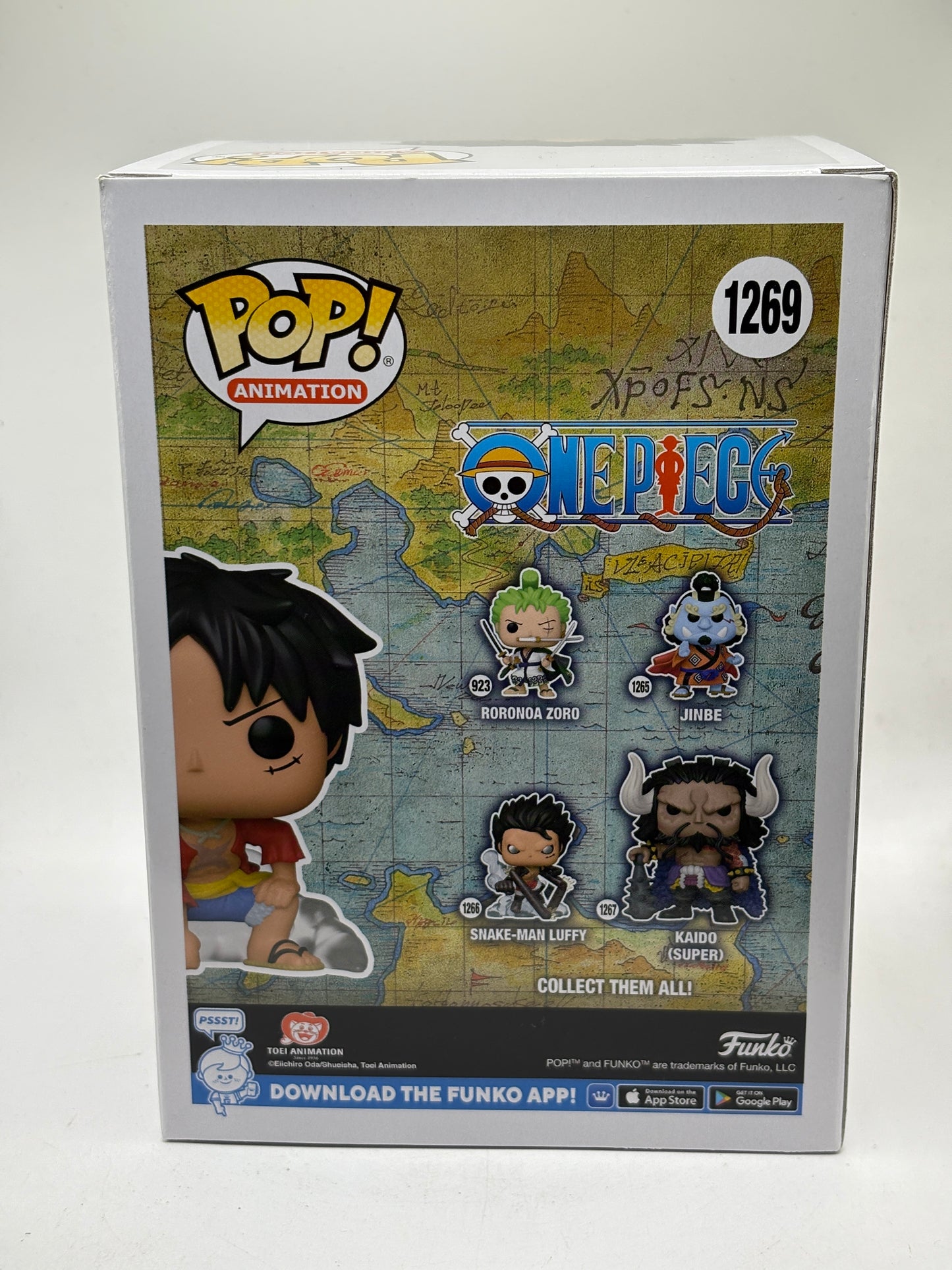 Funko POP! Animation One Piece #1269 Luffy Gear Two Limited Chase Edition