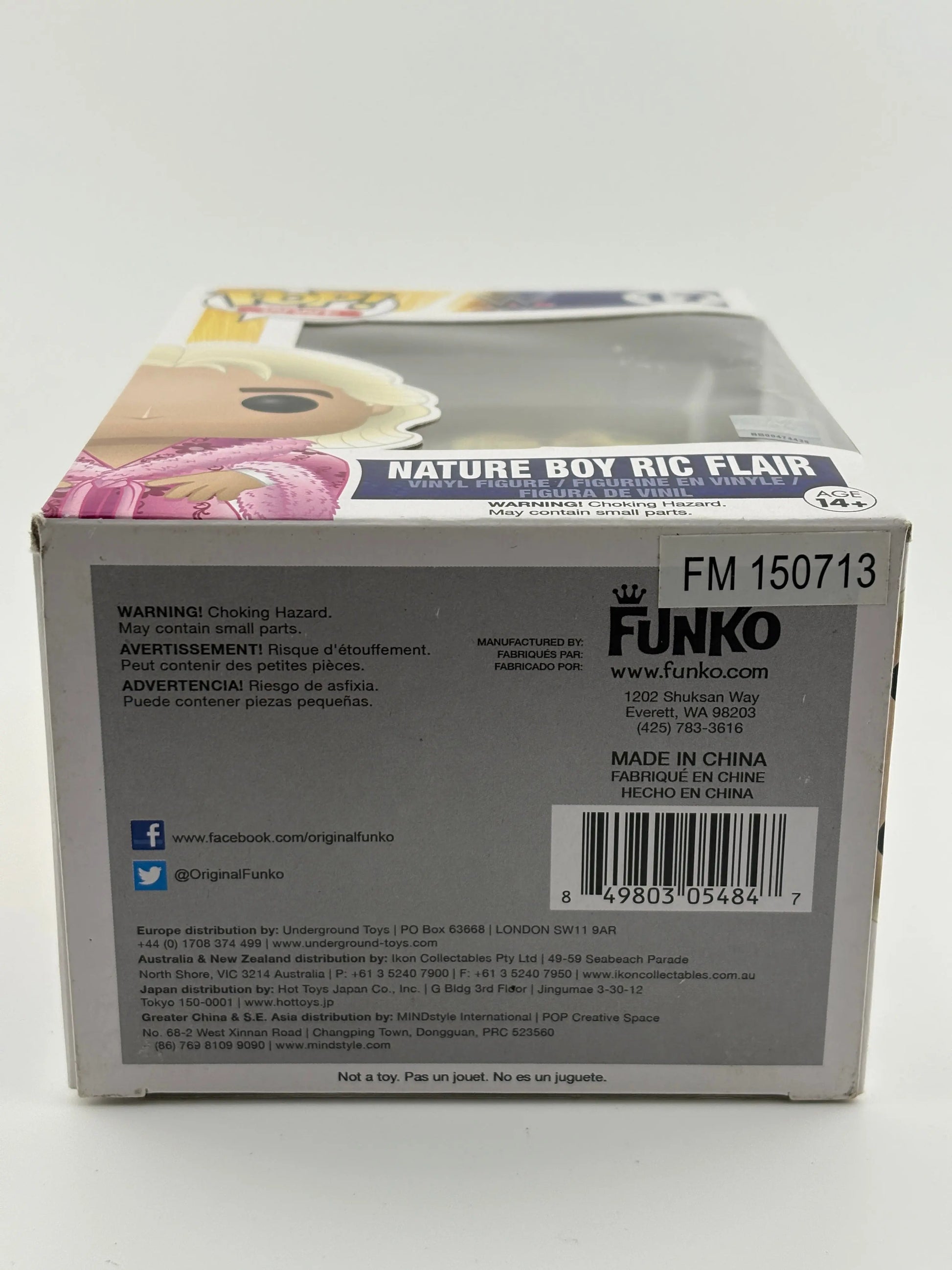 Funko POP! WWE Nature Boy Ric Flair #17 Action Vinyl Figure Collectible FRENLY BRICKS - Open 7 Days