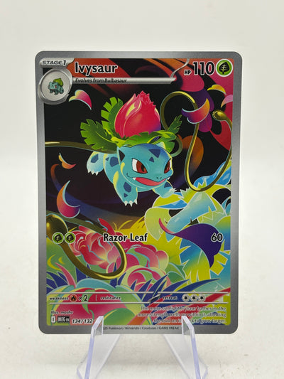 Pokemon TCG Mega Evolution - Ivysaur 134/132 Illustration Rare NM