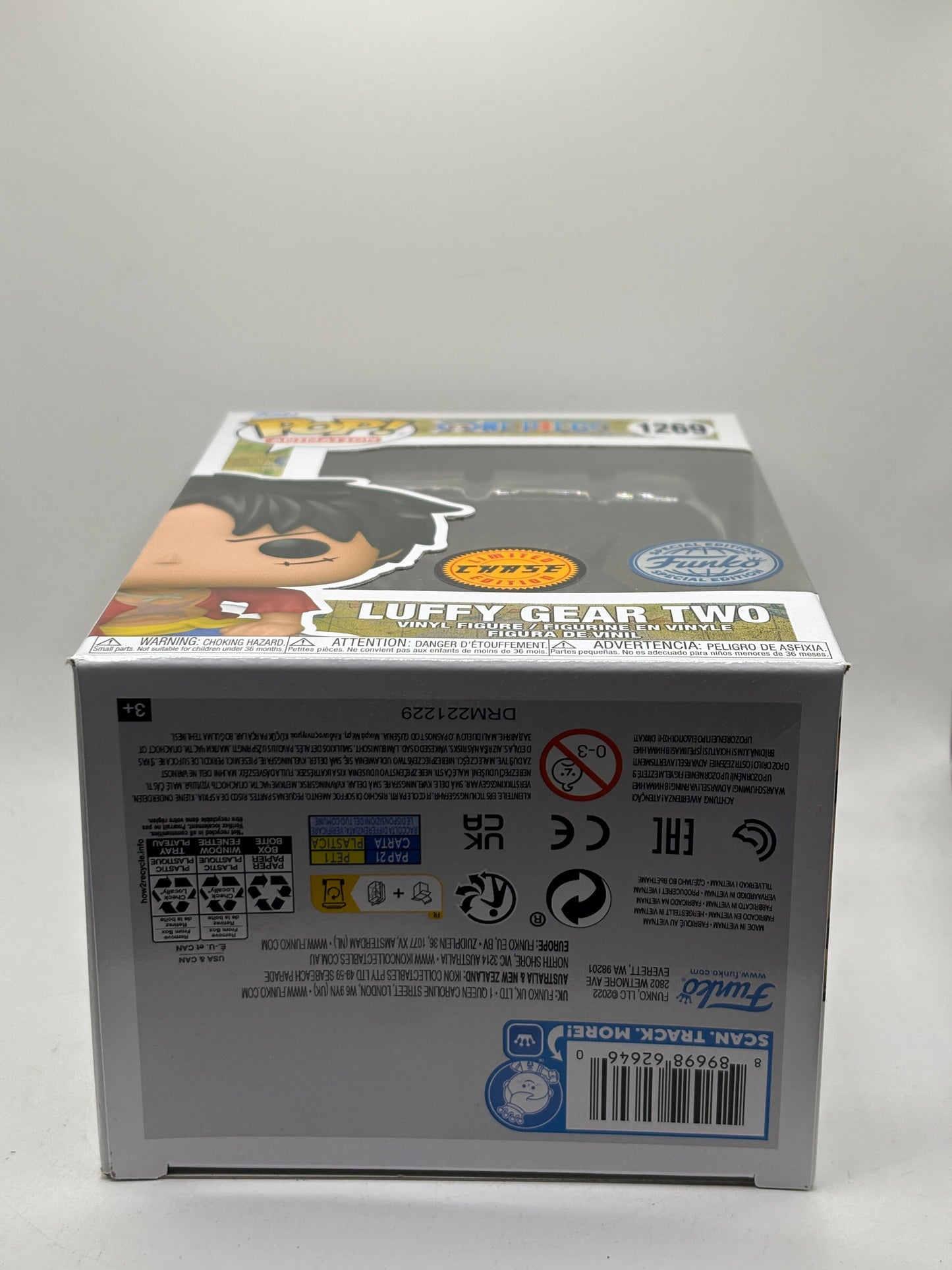 Funko POP! Animation One Piece #1269 Luffy Gear Two Limited Chase Edition