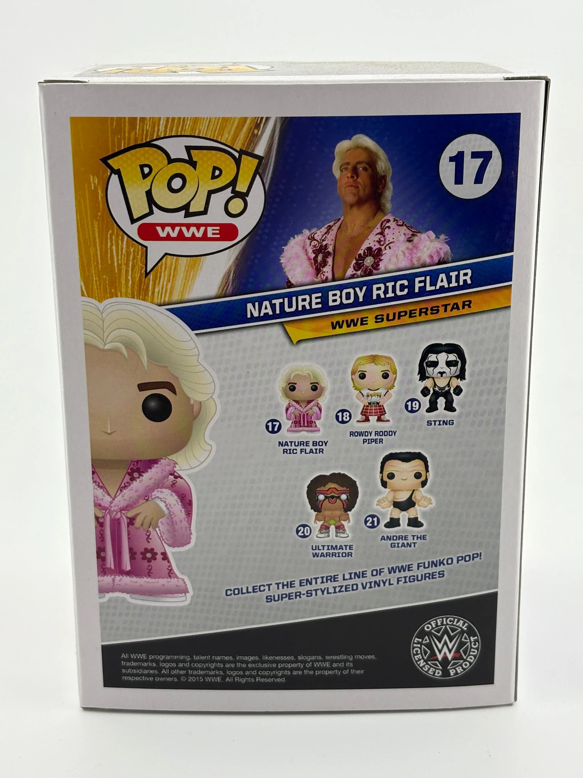 Funko POP! WWE Nature Boy Ric Flair #17 Action Vinyl Figure Collectible FRENLY BRICKS - Open 7 Days